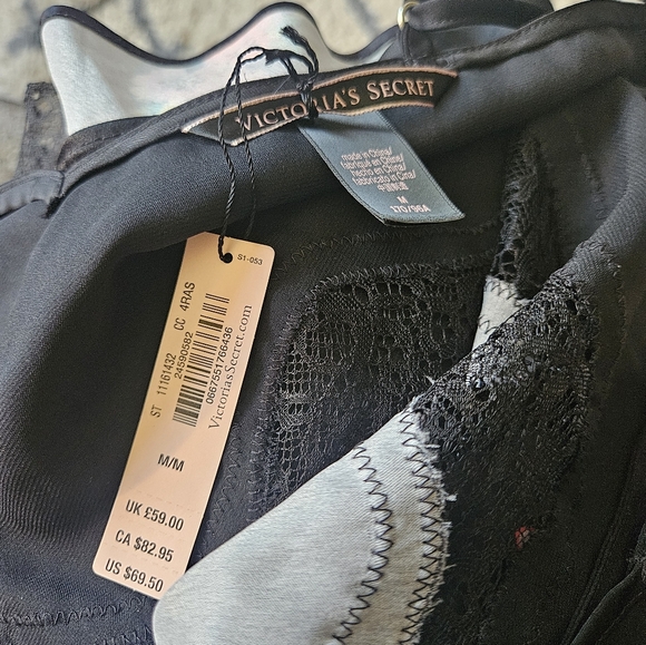 Victoria's Secret Baby Doll Slip Lingerie Lace Floral Size Medium - Picture 4 of 5